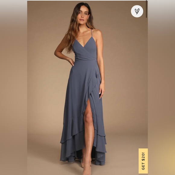 Maxi High low Dress - Picture 1 of 5